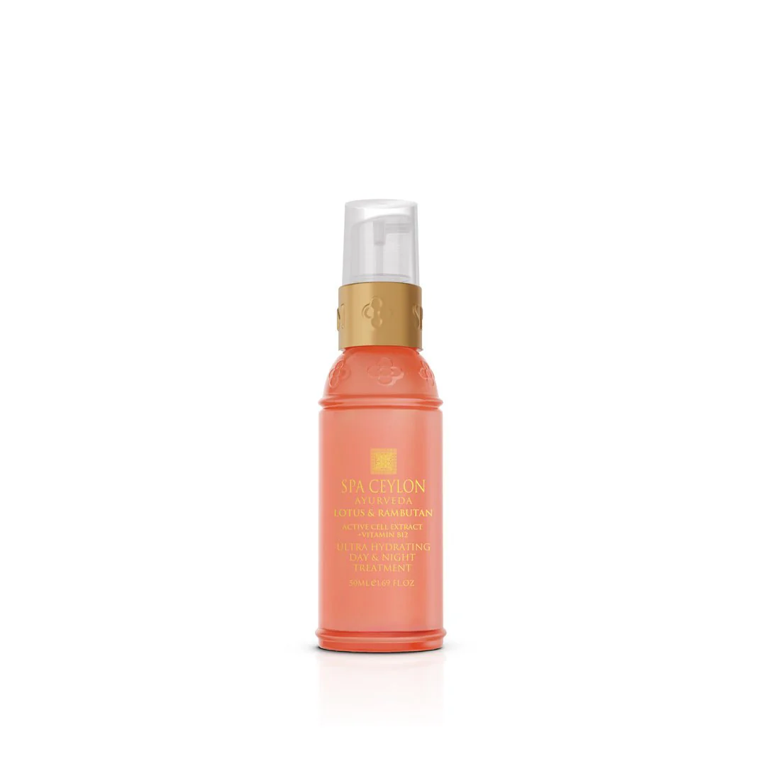 Lotus & Rambutan - Active Cell Extract + Vitamin B12 Ultra-Hydrating Day & Night Treatment 50ml - Image 3
