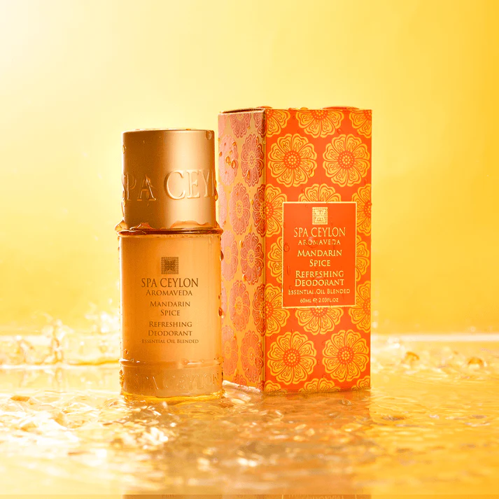 Mandarin Spice - Eau de Ceylon - Refreshing Deodorant - 60ml - Image 2
