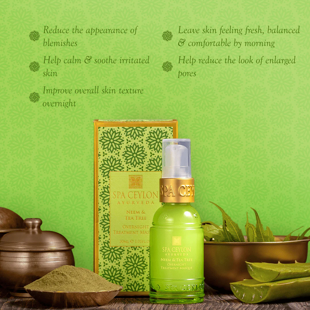Neem & Tea Tree - Overnight Treatment Masque 30ml - Image 11