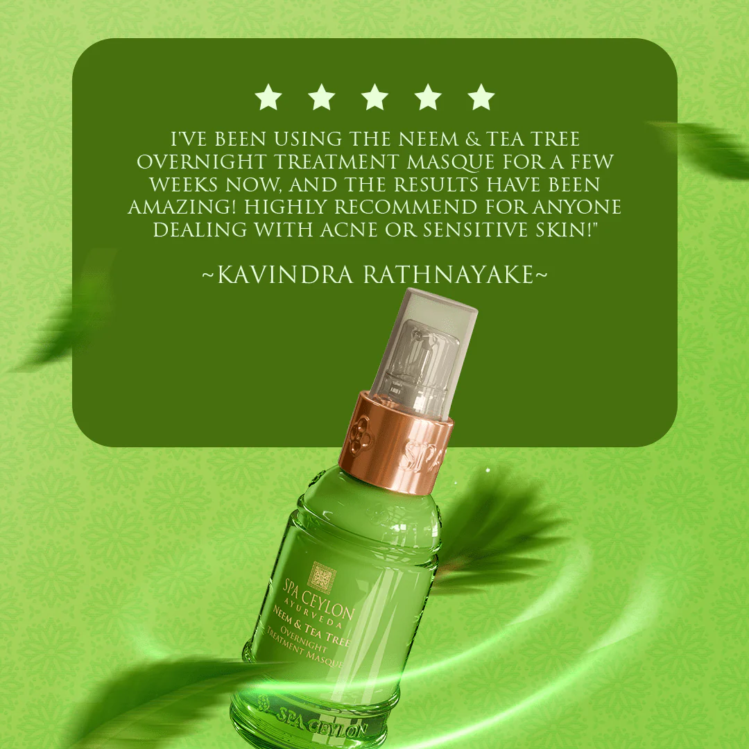 Neem & Tea Tree - Overnight Treatment Masque 30ml - Image 8