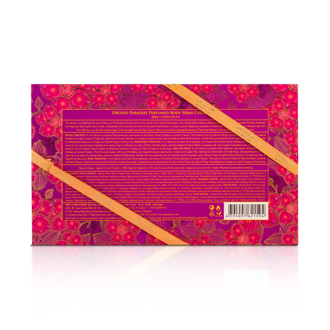 Orchid Paradise - Perfumed Body Spray Collection - Image 3
