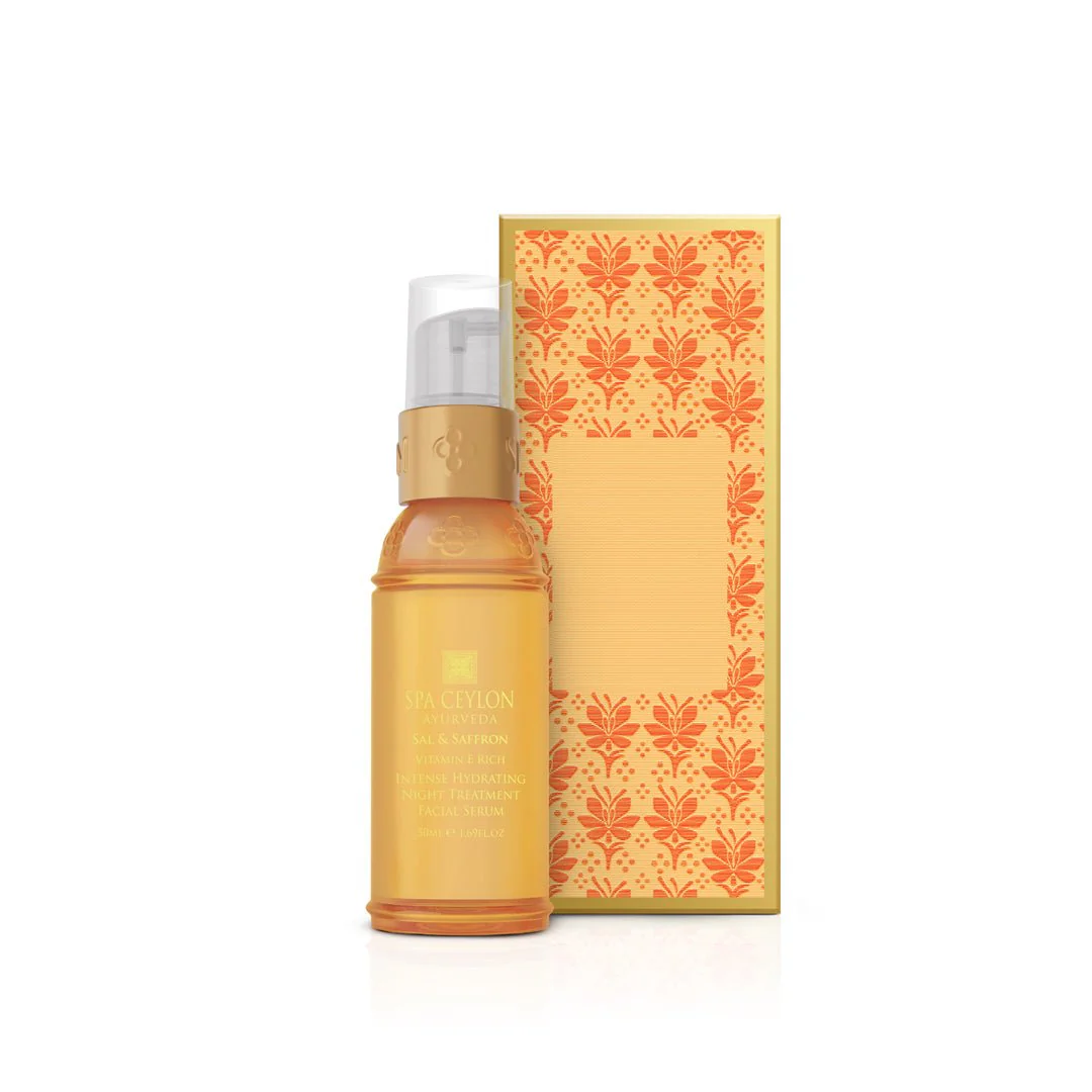 Sal & Saffron - Intense Hydrating Night Treatment Facial Serum 50ml - Image 4