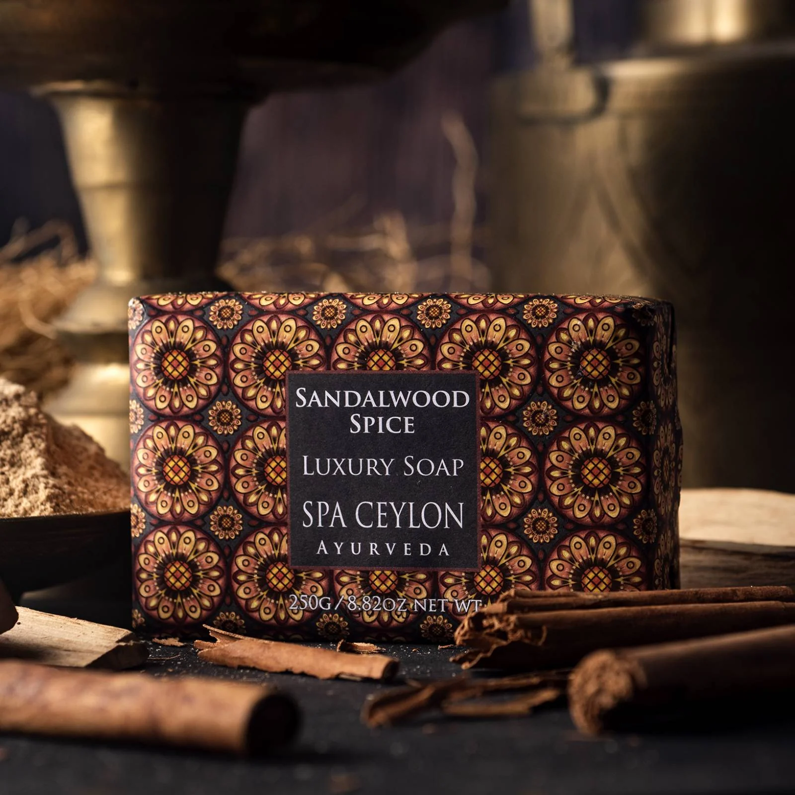 Sandalwood Spice - Luxury Soap 250g - Image 3