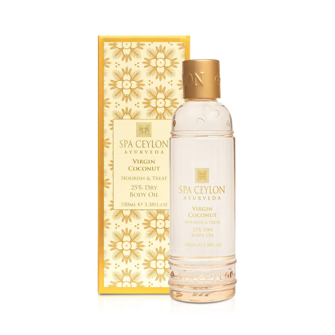 Virgin Coconut - Nourish & Treat - 25% Dry Body Oil 100ml - Image 3
